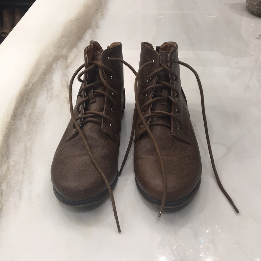 Brown shoes